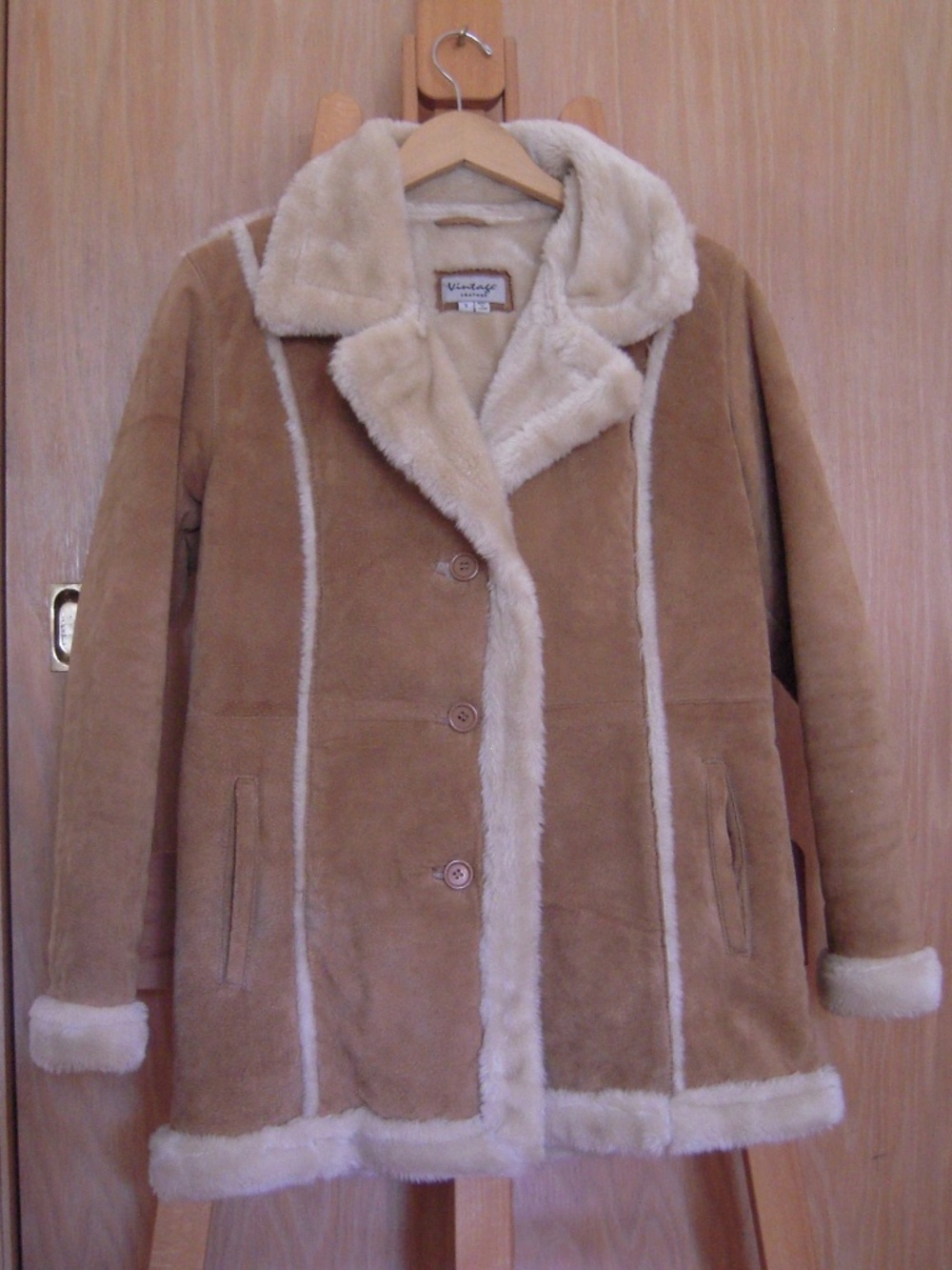 Vintage Leather penny lane coat!
